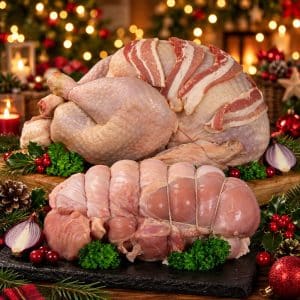 Fresh Whole Turkey + Boneless Turkey Breast
