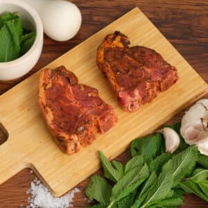 Minted Traditional Lamb Loin Chops
