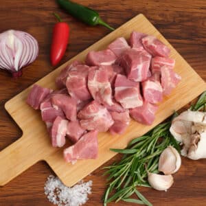 Diced Pork