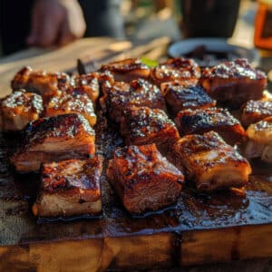 Jamaican Jerk Pork Burnt Ends