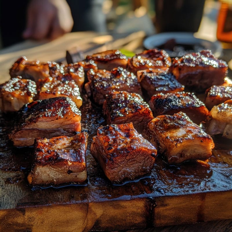Jamaican Jerk Pork Burnt Ends