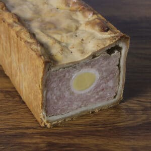 Luxury Gala Pork Pie with Egg